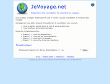 Tablet Screenshot of jevoyage.net
